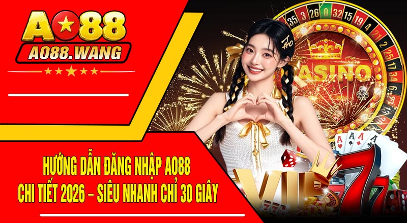 Hướng Dẫn Đăng Nhập AO88 Chi Tiết 2026 – Siêu Nhanh Chỉ 30 Giây