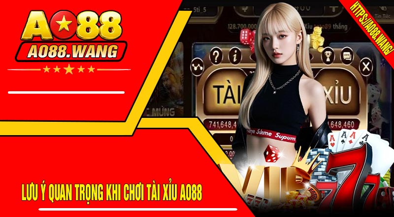 Lưu Ý Quan Trọng Khi Chơi Tài Xỉu AO88